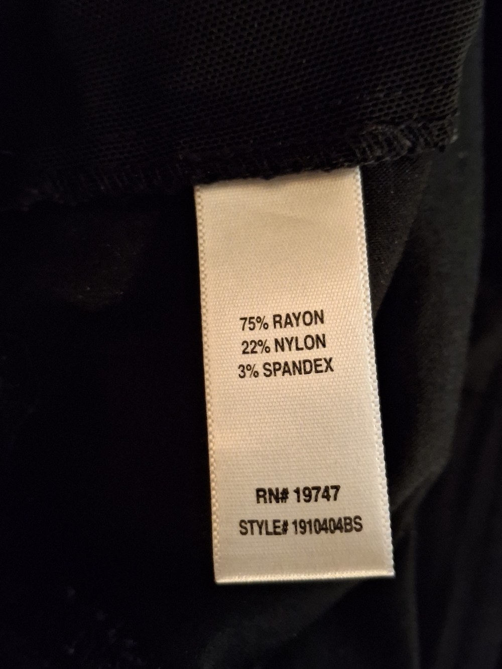 Counterparts Women's Black Casual Bermuda Shorts - Picture 5 of 7